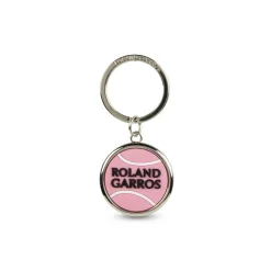 Roland-Garros Keyrings & Magnets|rubber tennis ball key ring - pink