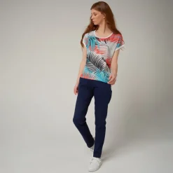 Roland-Garros T-shirts & Tank Tops|Serres collection woman t-shirt - Multicolor