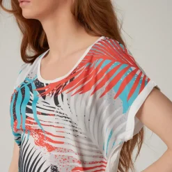 Roland-Garros T-shirts & Tank Tops|Serres collection woman t-shirt - Multicolor