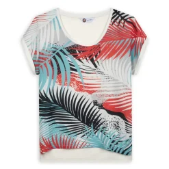 Roland-Garros T-shirts & Tank Tops|Serres collection woman t-shirt - Multicolor
