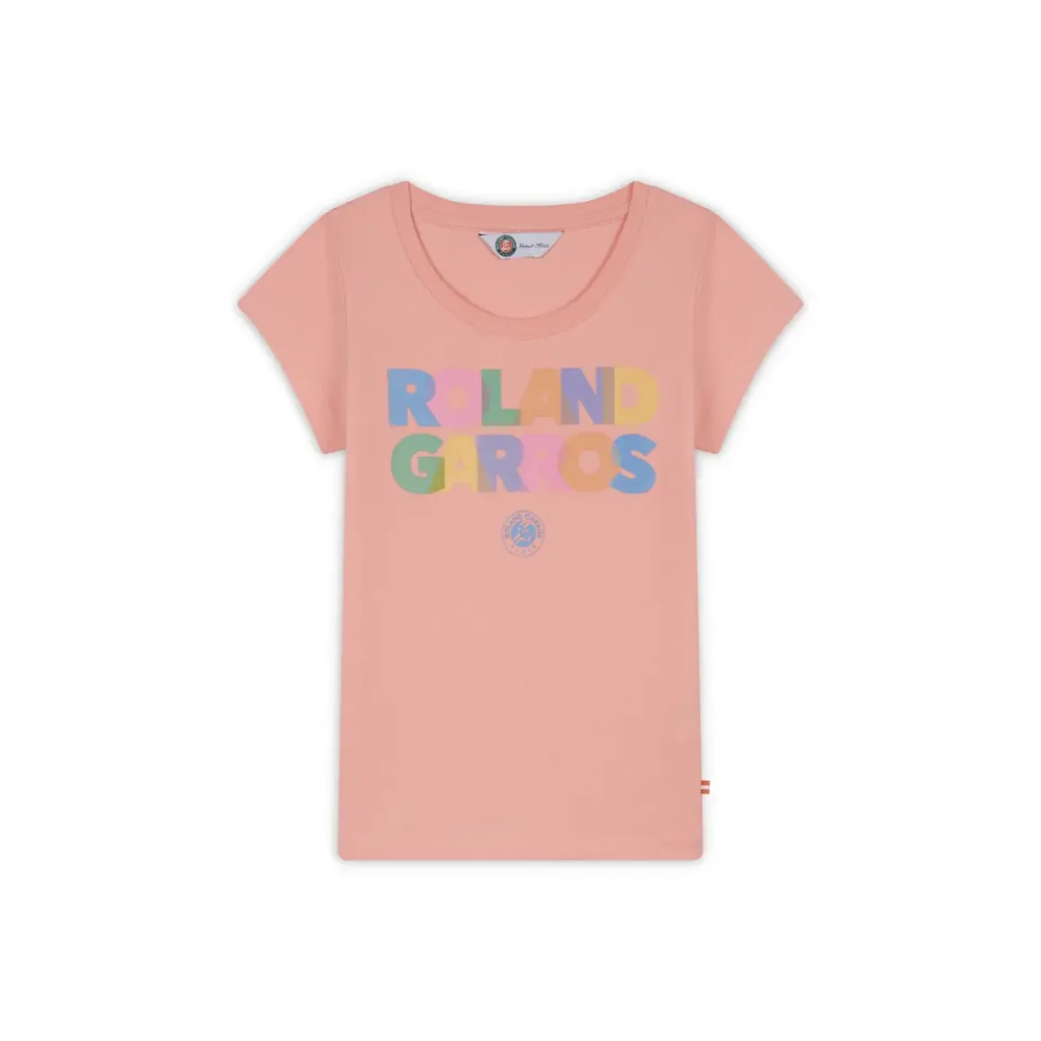 Roland-Garros Girls Outfit|Boys Outfit|Signature girl T-shirt - Pink