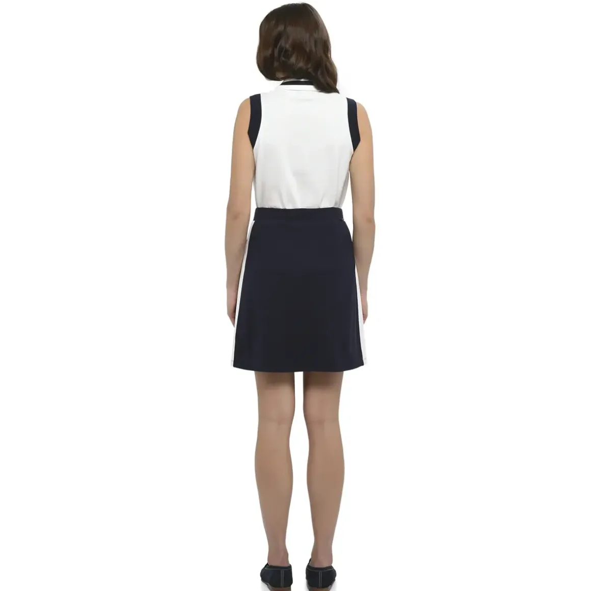 Roland-Garros Skirts, Dresses & Trousers|skirt strips sides ecru - navy