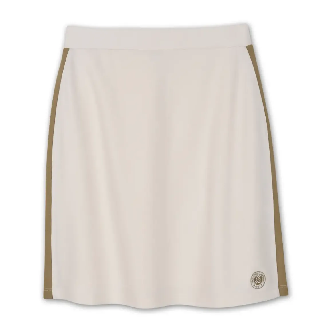 Roland-Garros Skirts, Dresses & Trousers|skirt strips sides beige - ecru