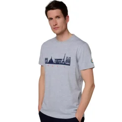 Roland-Garros T-shirts|Skyline man t-shirt - Grey