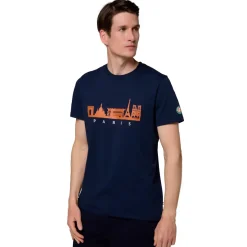 Roland-Garros T-shirts|Skyline man t-shirt - Navy