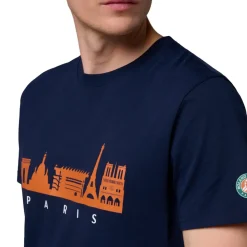 Roland-Garros T-shirts|Skyline man t-shirt - Navy