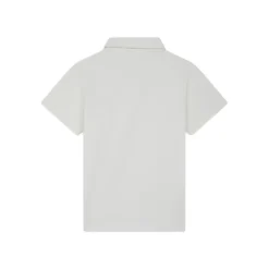 Roland-Garros Boys Outfit|Stripes Boy Polo - Ecru
