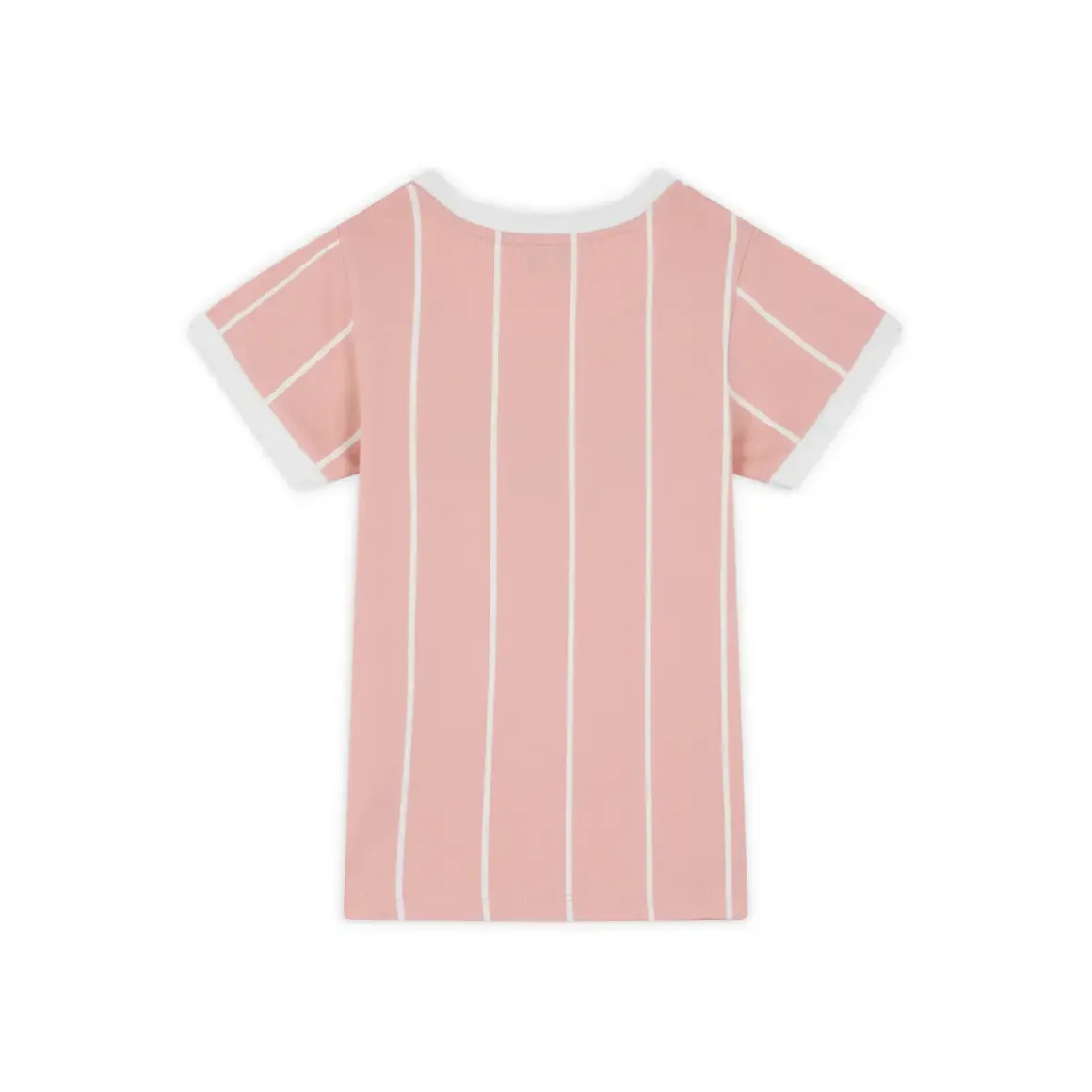 Roland-Garros Girls Outfit|Stripes girl T-shirt - Pink