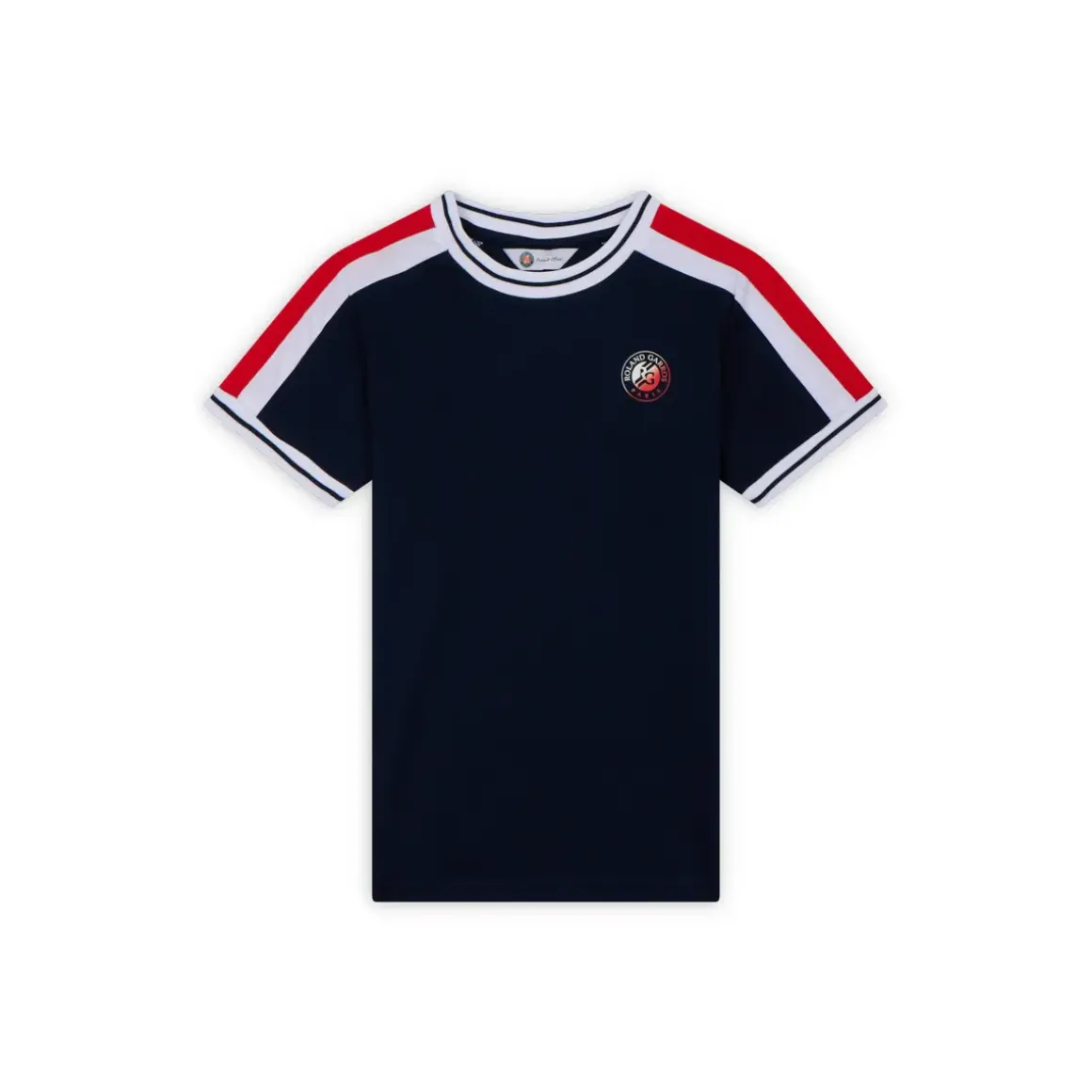 Roland-Garros Girls Outfit|Boys Outfit|Tricolore Child's T-shirt - Navy