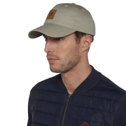 Roland-Garros Caps & Hats|unisex cotton label cap - grey