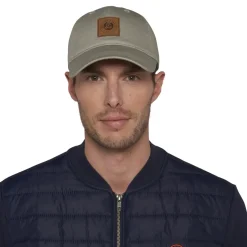 Roland-Garros Caps & Hats|unisex cotton label cap - grey