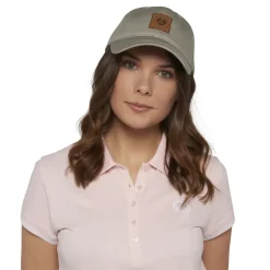 Roland-Garros Caps & Hats|unisex cotton label cap - grey