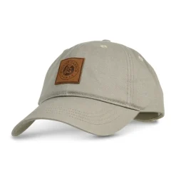 Roland-Garros Caps & Hats|unisex cotton label cap - grey