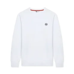 Roland-Garros Hoodies & Sweatshirts|Hoodies & Sweatshirts|Unisex Essentiels Sweatshirt - White