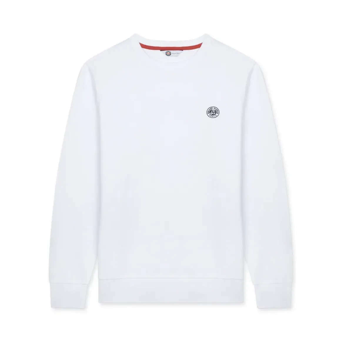 Roland-Garros Hoodies & Sweatshirts|Hoodies & Sweatshirts|Unisex Essentiels Sweatshirt - White