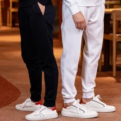 Roland-Garros Skirts, Dresses & Trousers|Trousers & Shorts|Unisex Essentiels pant's - White