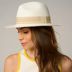 Roland-Garros Caps & Hats|Caps & Hats|unisex panama - ivory and beige