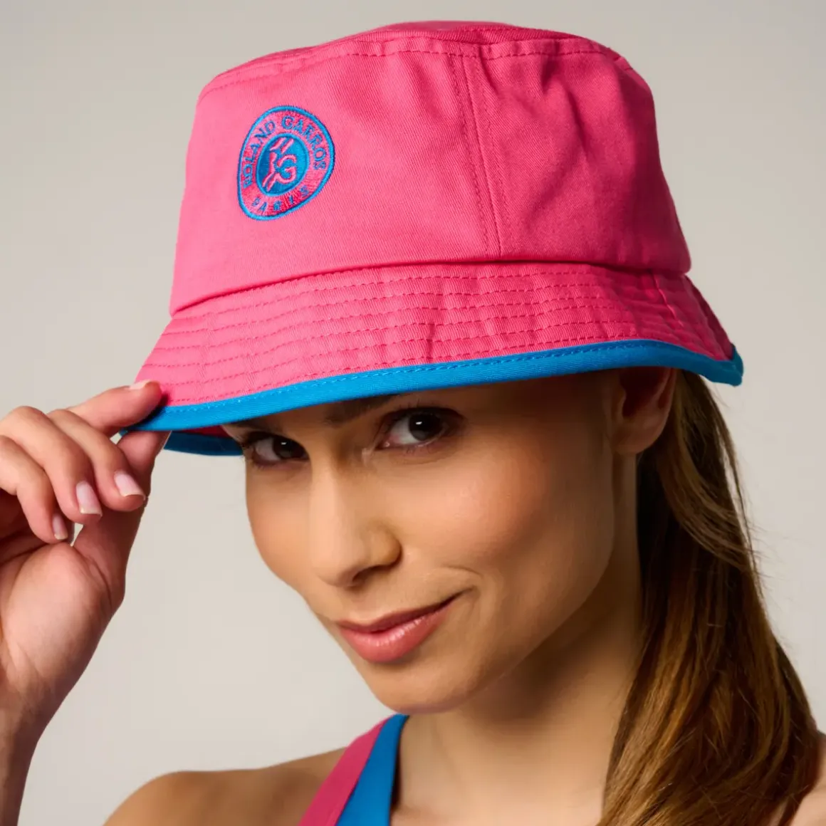 Roland-Garros Caps & Hats|Caps & Hats|Unisex Pop Energy Bob - Pink