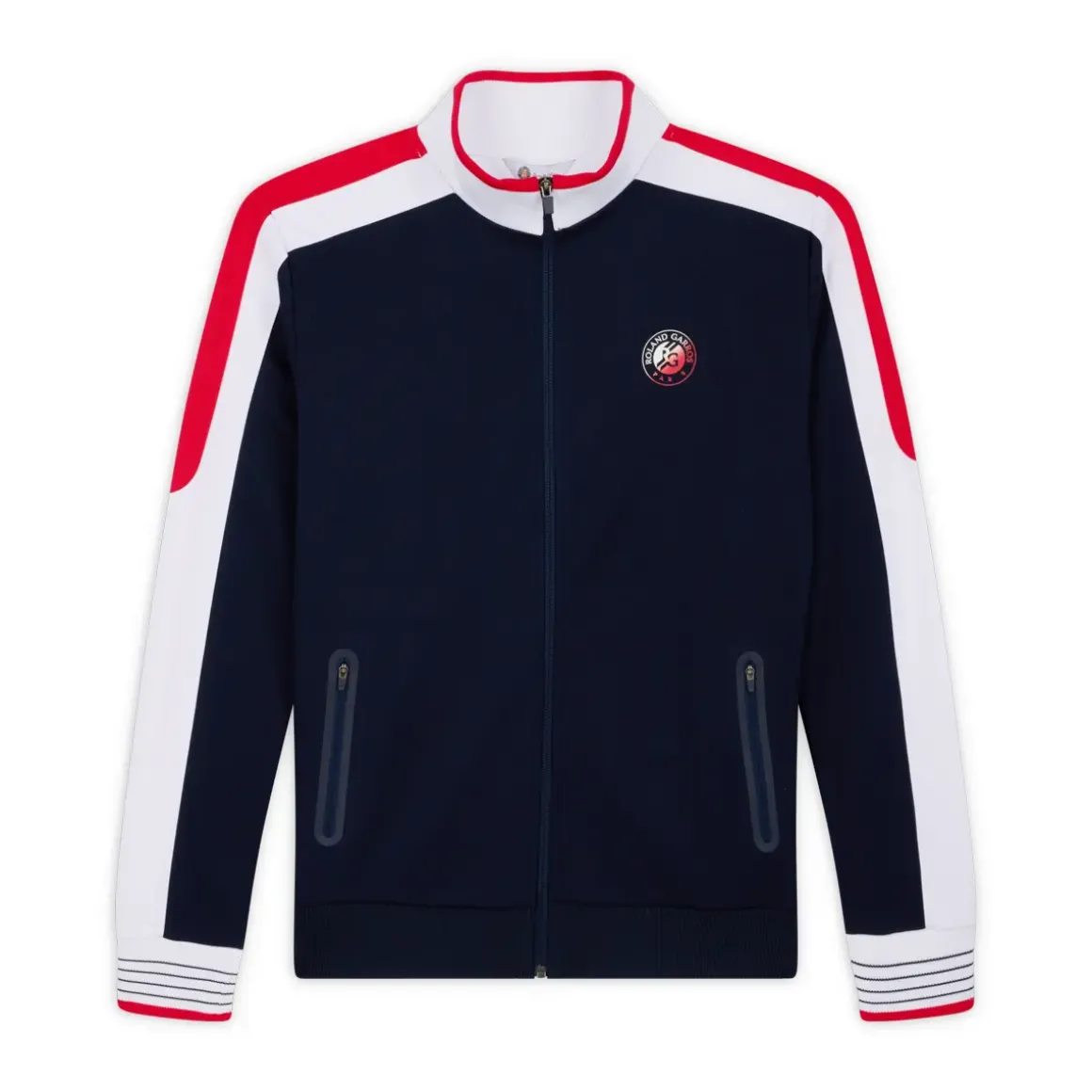 Roland-Garros Jackets|Jackets|unisex Tricolore Jacket - Navy