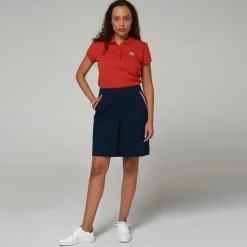 Roland-Garros Skirts, Dresses & Trousers|woman gabardine skirt - Navy