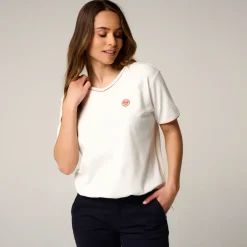 Roland-Garros T-shirts & Tank Tops|woman Heritage T-Shirt - White