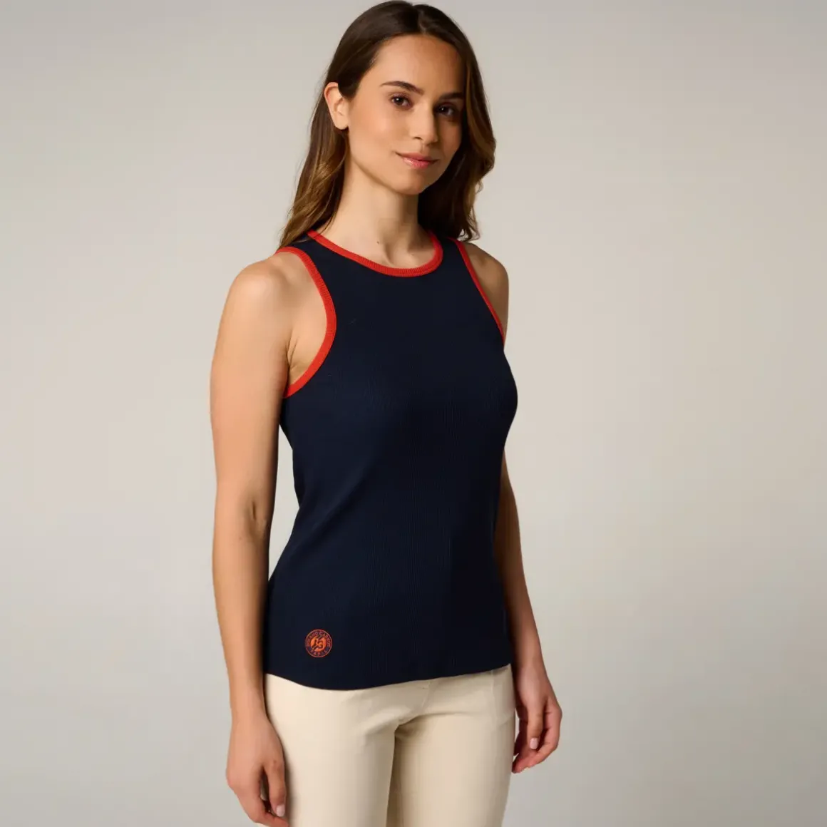 Roland-Garros T-shirts & Tank Tops|woman Heritage T-Shirt - Navy