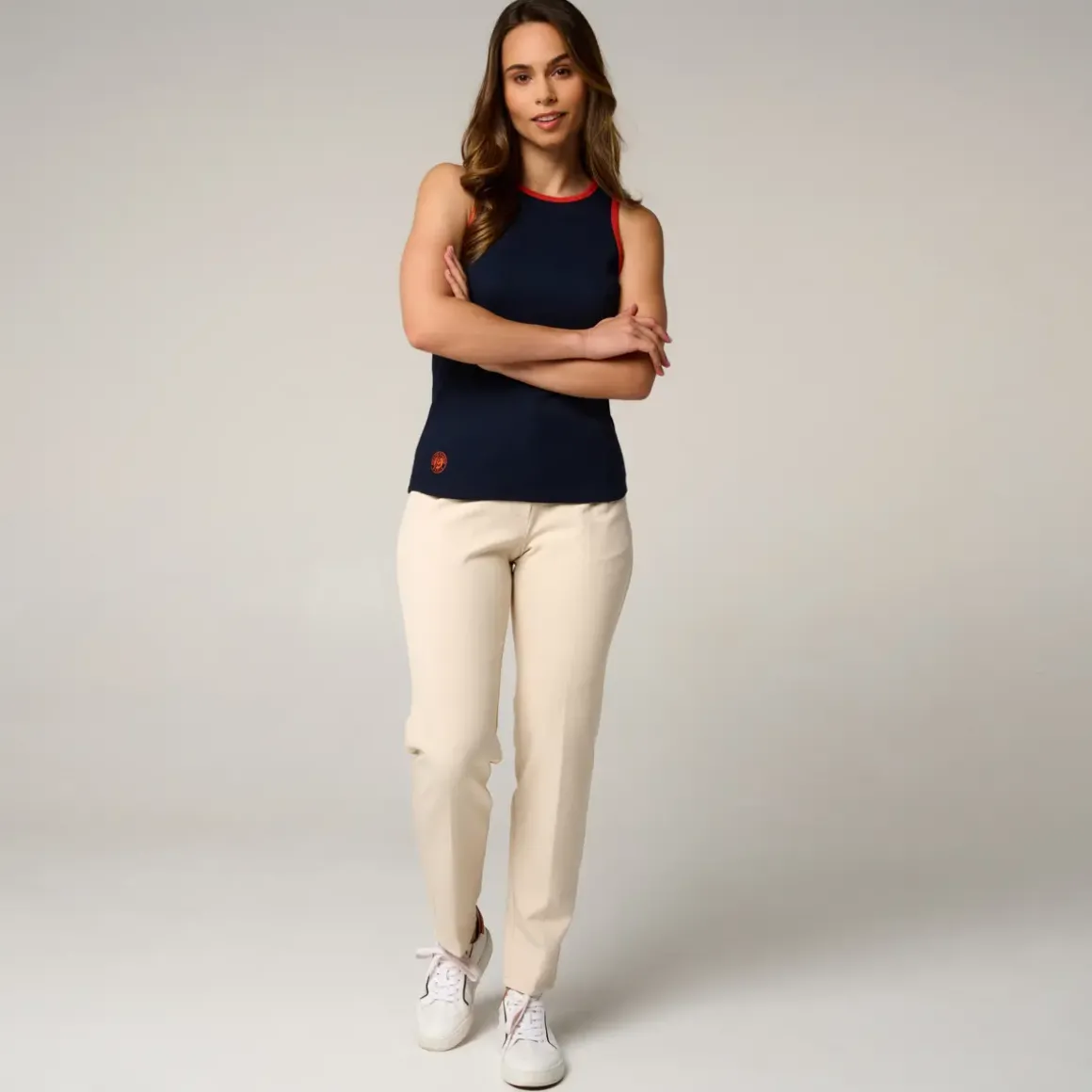 Roland-Garros T-shirts & Tank Tops|woman Heritage T-Shirt - Navy