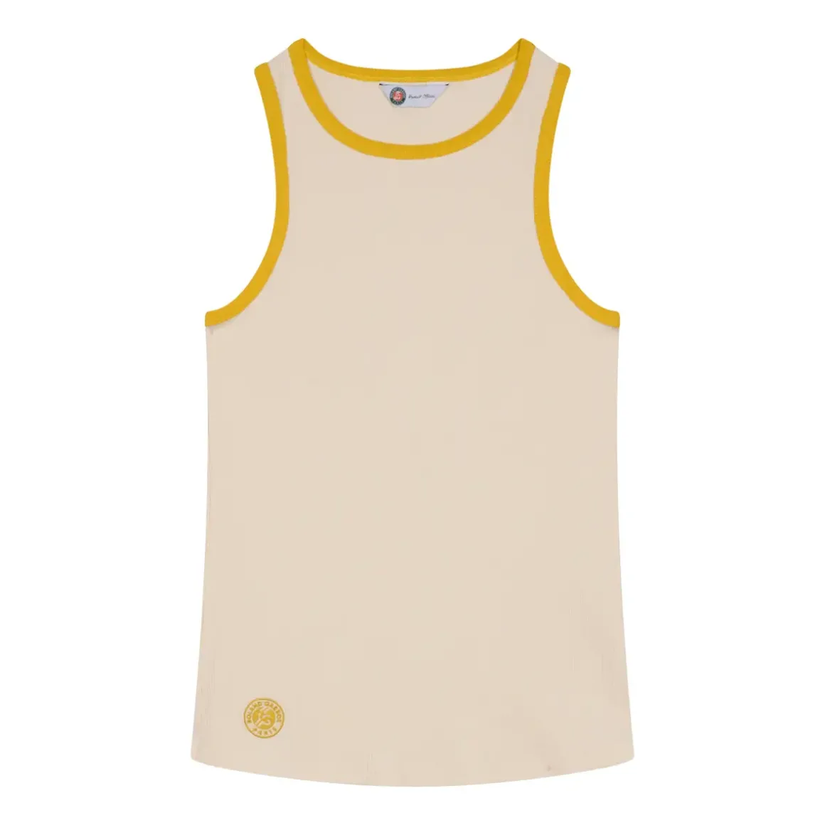 Roland-Garros T-shirts & Tank Tops|woman Heritage T-Shirt - Ecru