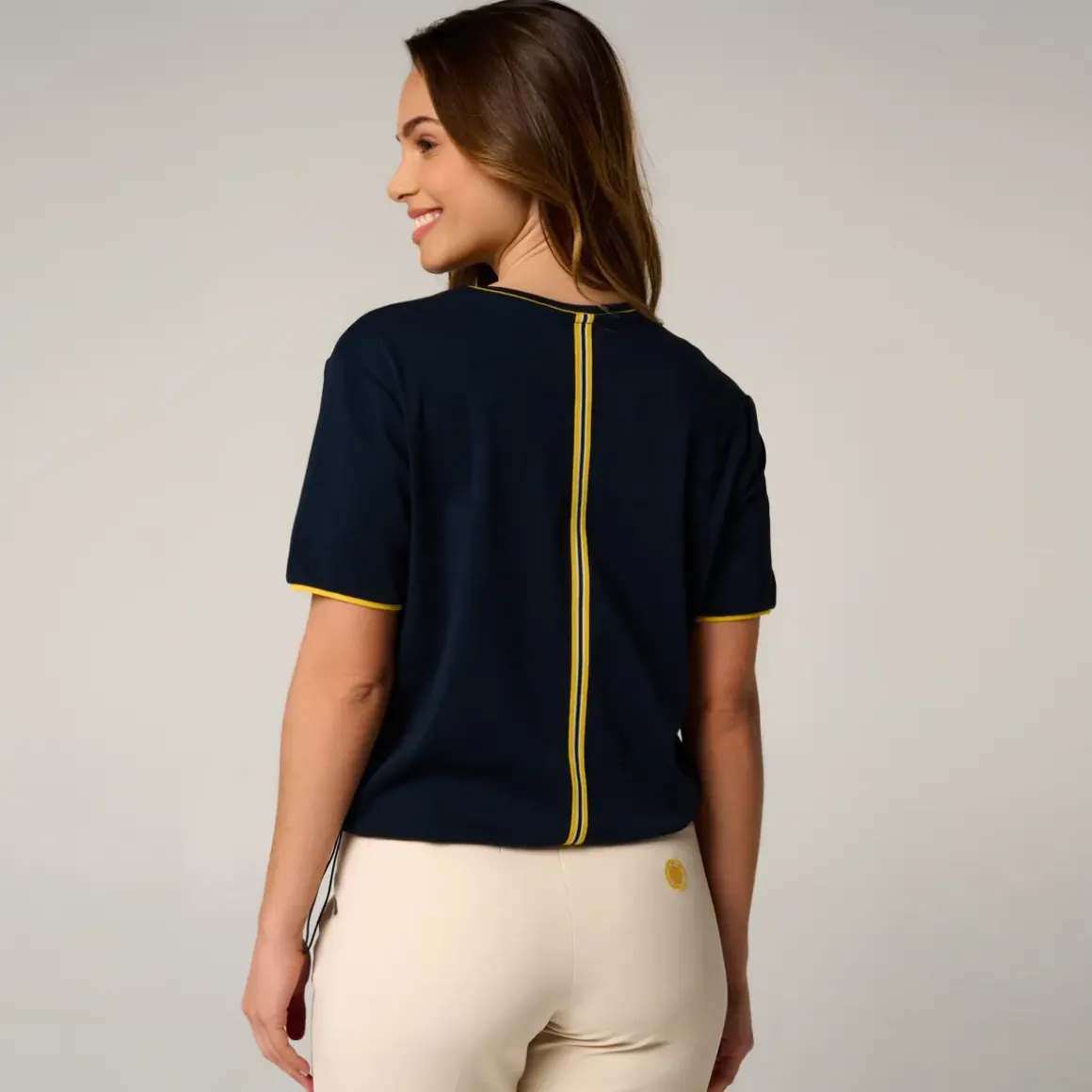 Roland-Garros T-shirts & Tank Tops|woman Heritage T-Shirt - Navy