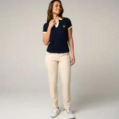 Roland-Garros Polos & Shirts|woman Heritage Polo - Navy