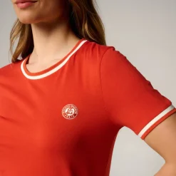 Roland-Garros T-shirts & Tank Tops|woman Heritage t-shirt - Clay