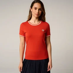 Roland-Garros T-shirts & Tank Tops|woman Heritage t-shirt - Clay