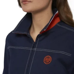Roland-Garros Jackets|woman jacket - blue navy