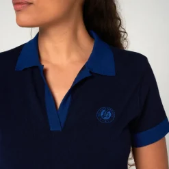 Roland-Garros Polos & Shirts|woman polo shirt - Navy