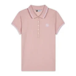 Roland-Garros Polos & Shirts|woman polo shirt - pink