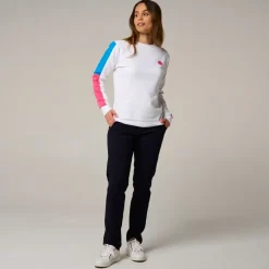 Roland-Garros Hoodies & Sweatshirts|woman Pop Energy Sweatshirt - Blue and Pink
