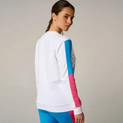 Roland-Garros Hoodies & Sweatshirts|woman Pop Energy Sweatshirt - Blue and Pink