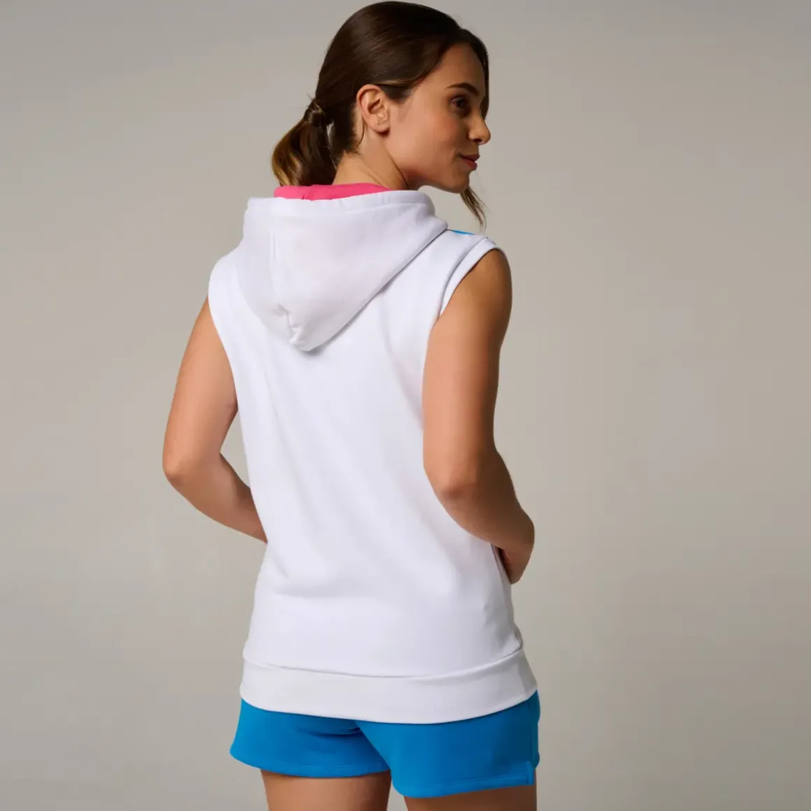 Roland-Garros Hoodies & Sweatshirts|woman Pop Energy Sweatshirt - Blue and Pink