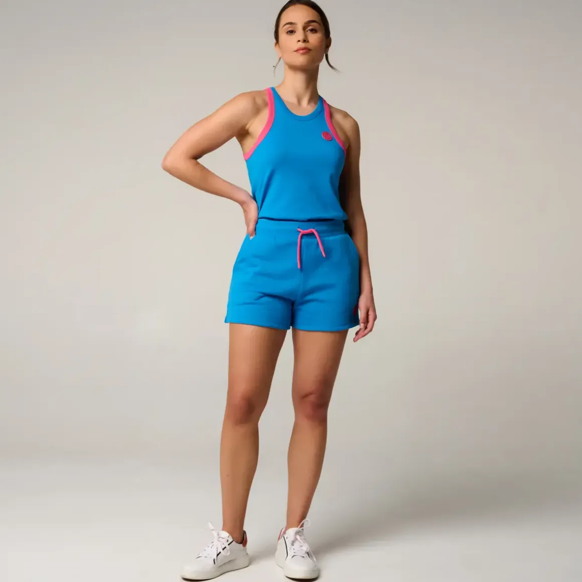Roland-Garros Skirts, Dresses & Trousers|woman Pop Energy Short - Blue and Pink