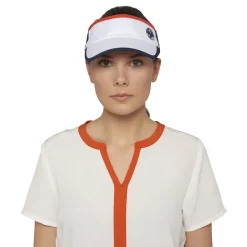 Roland-Garros Caps & Hats|woman Tennis cap visor - white