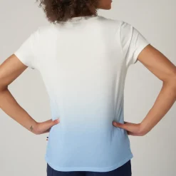 Roland-Garros T-shirts & Tank Tops|woman tie and dye t-shirt - light blue