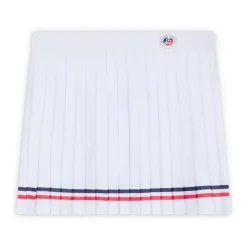 Roland-Garros Skirts, Dresses & Trousers|woman Tricolore Skirt - White