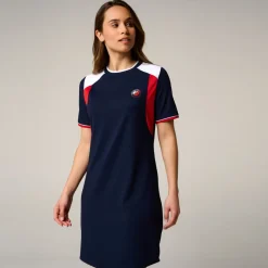 Roland-Garros Skirts, Dresses & Trousers|woman Tricolore Dress - Navy