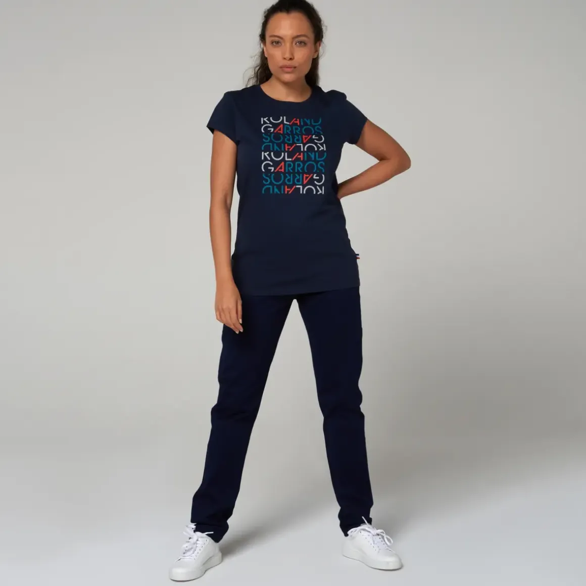 Roland-Garros T-shirts & Tank Tops|woman t-shirt - Navy