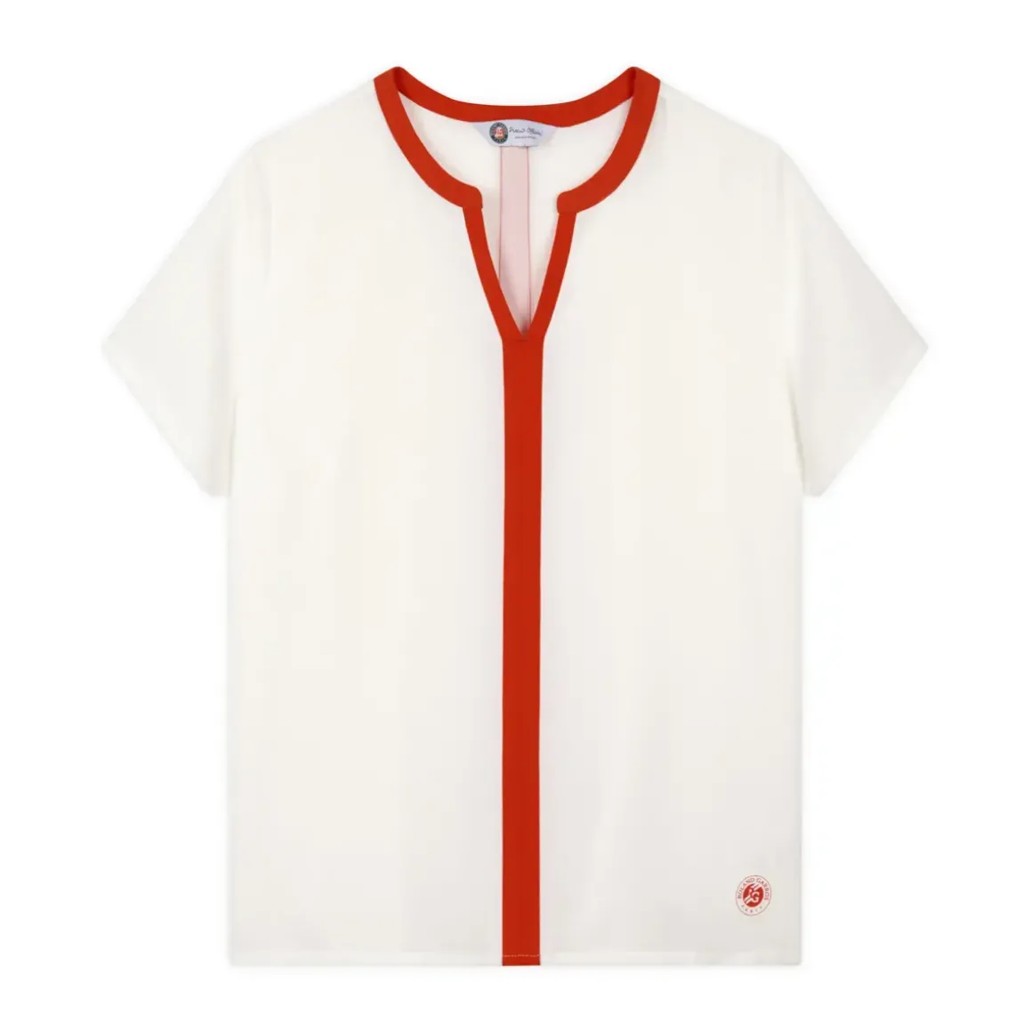 Roland-Garros Polos & Shirts|women's blouse - off-white
