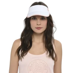 Roland-Garros Caps & Hats|women's tennis visor cap - white