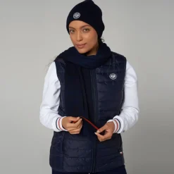 Roland-Garros Caps & Hats|wool and cashmere beanie - Navy