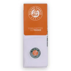 Roland-Garros Shoes & Socks|Women Shoes|Set of 2 Pairs of High Logo Socks - White