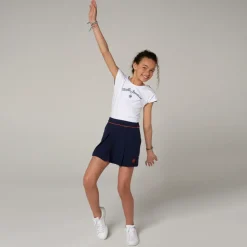 Roland-Garros Girls Outfit|Skirt-short Roland Garros - navy blue