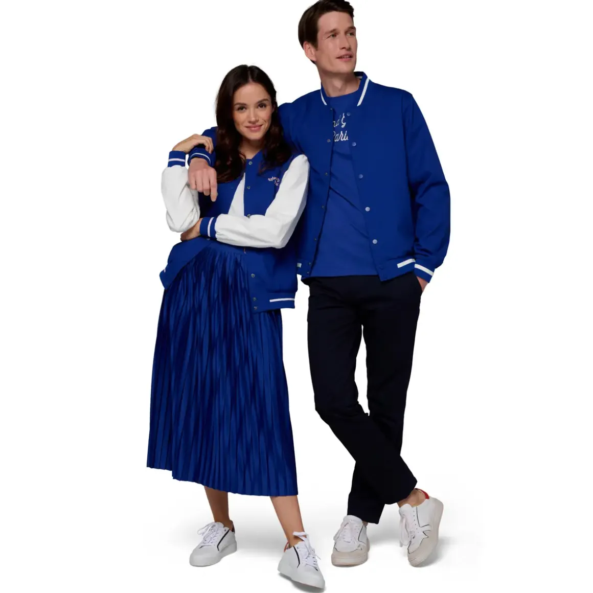 Roland-Garros Jackets|Stripes Man Teddy - Navy